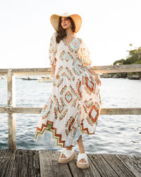 EBBY & I / IDYLL WRAP DRESS / VVNE11249