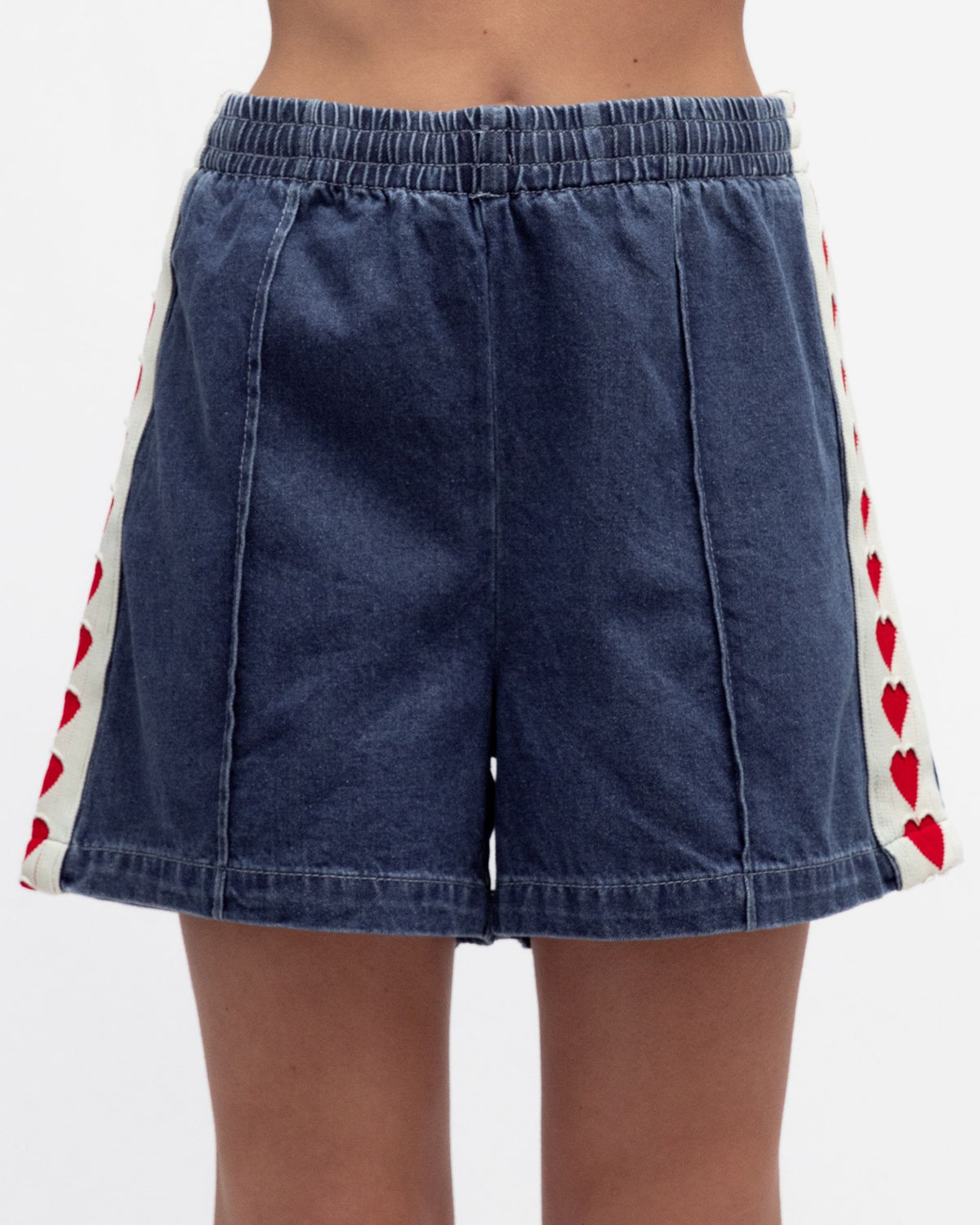 EBBY & I / I HEART YOU RED / SHORTS / VV11492