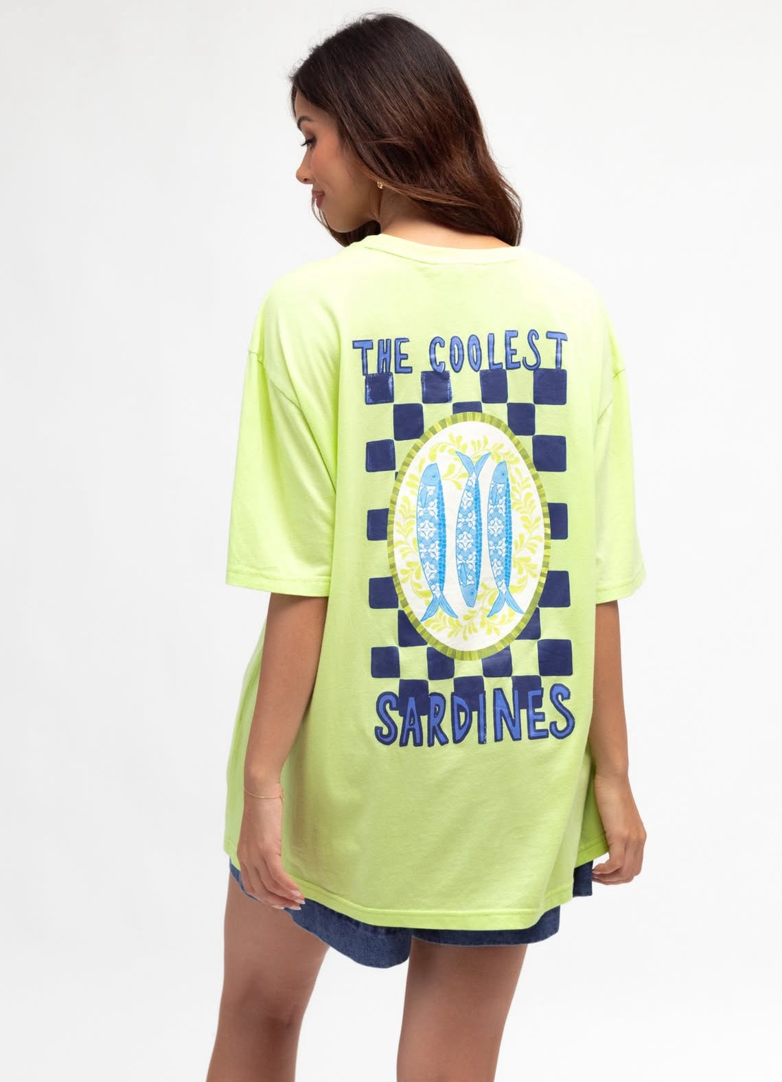 LABEL OF LOVE / HAZEL TEE / LIME / LOLE70756