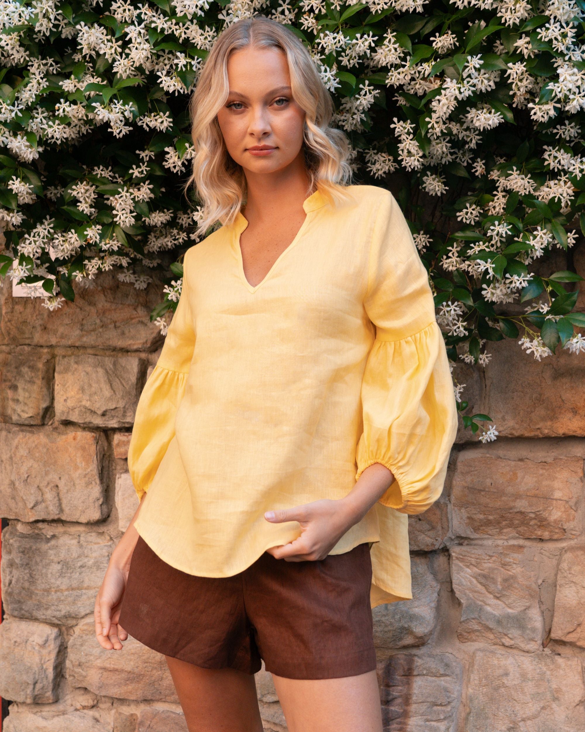 WHITE CLOSET / CASTAWAY LEMON TOP / TFL7924-T-11
