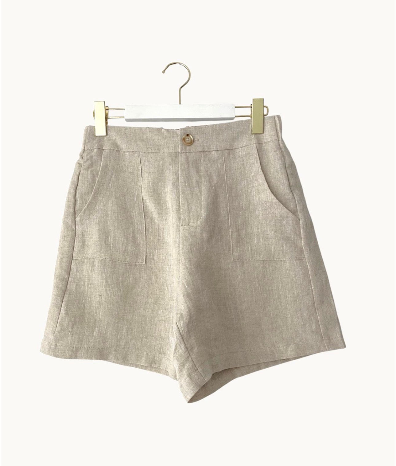 LITTLE LIES / JUDE SHORTS / OATMEAL / R25100901