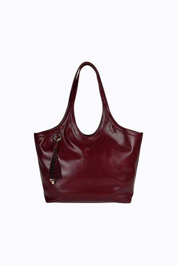 PETA+ JAIN / LOLA CHARM TOTE / CHERRY CRINKLE/ GOLD
