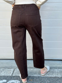 COUNTRY DENIM / JENNA STRETCH JOGGER / CHOC / CGJ1837