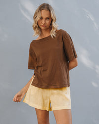 WHITE CLOSET / FLIP SHORTS / LEMON / TFL7990-30