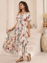 IRIS MAXI / FLOWER DRESS / 2011307-112