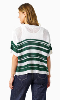 BOHO AUSTRALIA / RAYHA KNIT TOP / GREEN / BK25174202