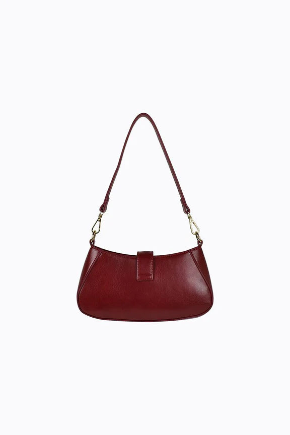 PETA+ JAIN / RIPLEY TURNLOCK BAG / CHERRY