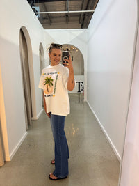 BY FRANKIE / HOTEL LA PALMA TEE / 610-35 / WHITE