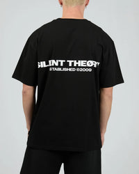 SILENT THEORY / ESSENTIAL THEORY TEE / BLACK / 40X0114