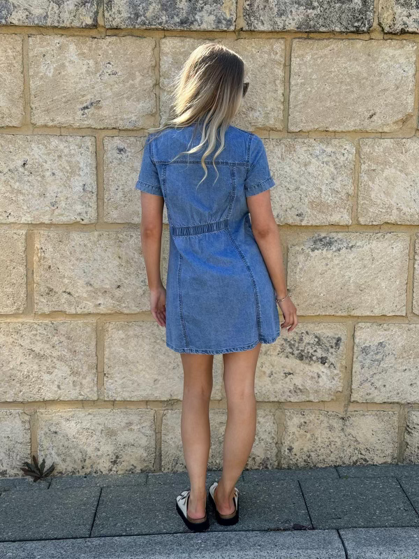DAWN DENIM DRESS