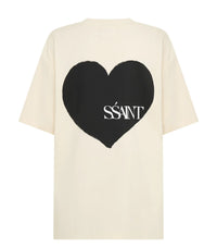 SSAINT / BUTTER TEE / BLACK HEART