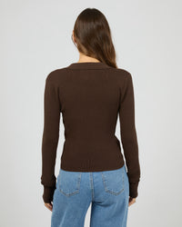ALL ABOUT EVE / CECILIA KNIT TOP / 6477110