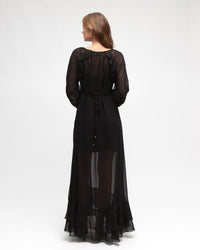EBBY & I / KALINDA DRESS / BLACK / VV11319