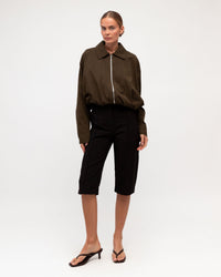 WHITE CLOSET / DAILY BOMBER / CHOCOLATE / TF11884