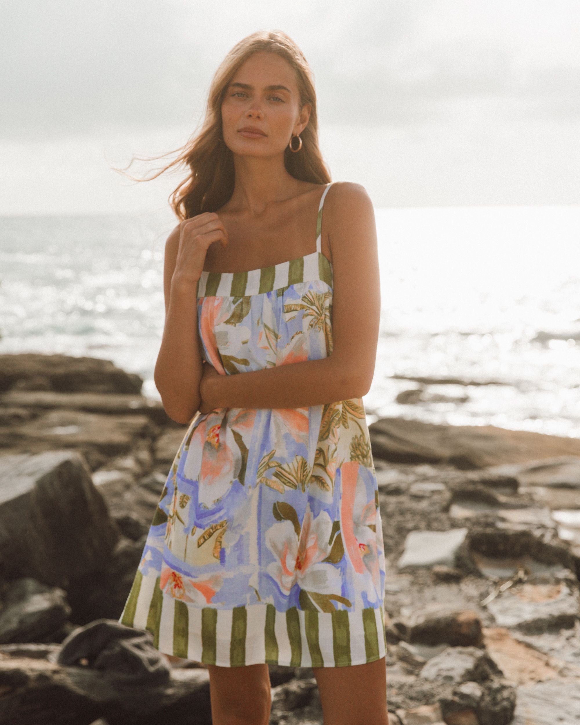 EBBY & I / DELPHINE SWING DRESS / VVNE11745