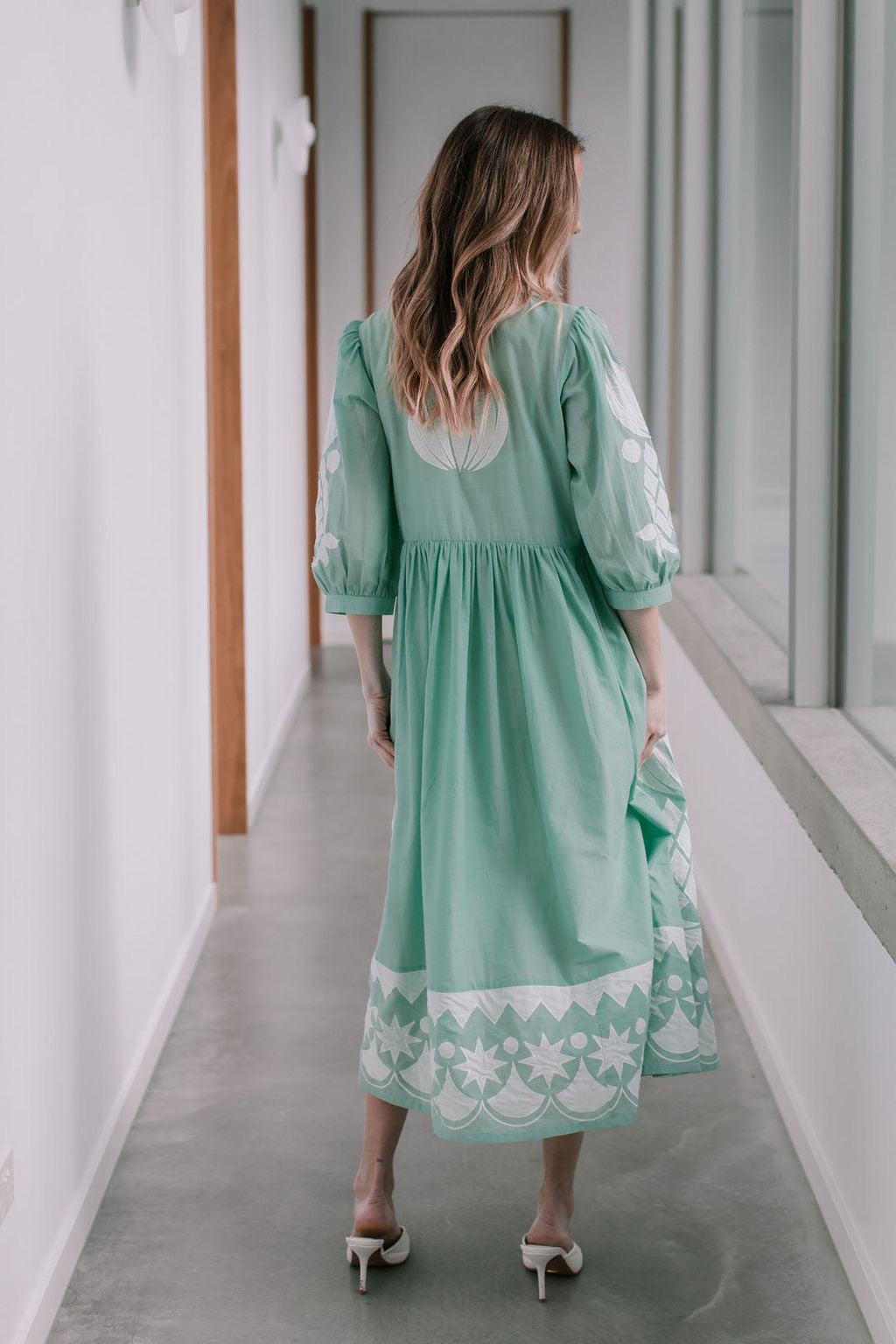 JOOP & GYPSY / LE MARIAS DRESS / COCKTAIL GREEN / 40087