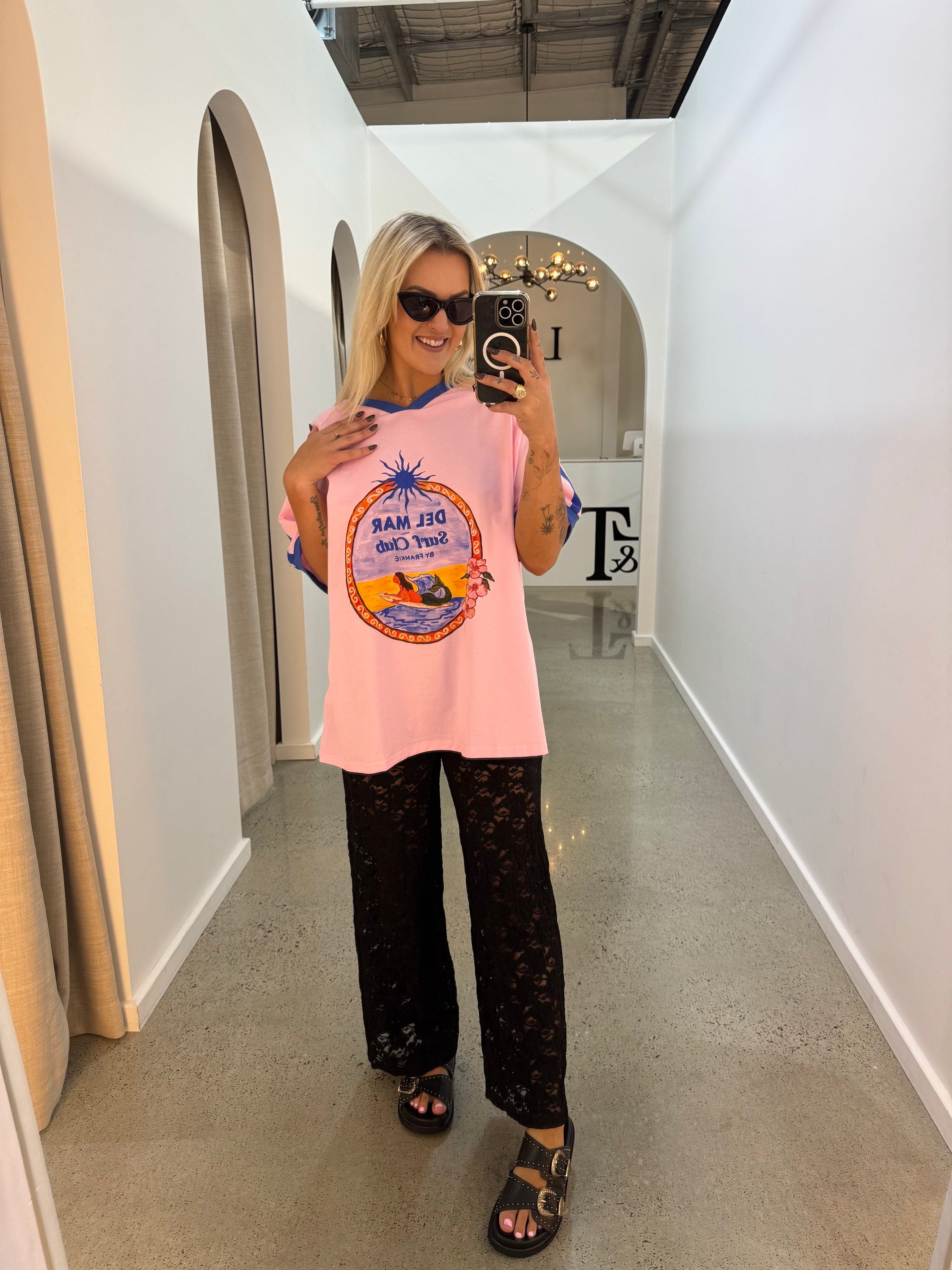 BY FRANKIE / DEL MAR SURF CLUB TEE / 751-40