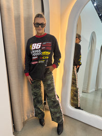 BY FRANKIE / BLACK MOTO LS TEE / 789-1
