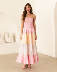EBBY & I / NEAPOLITAN DRESS / PINK / VV11371