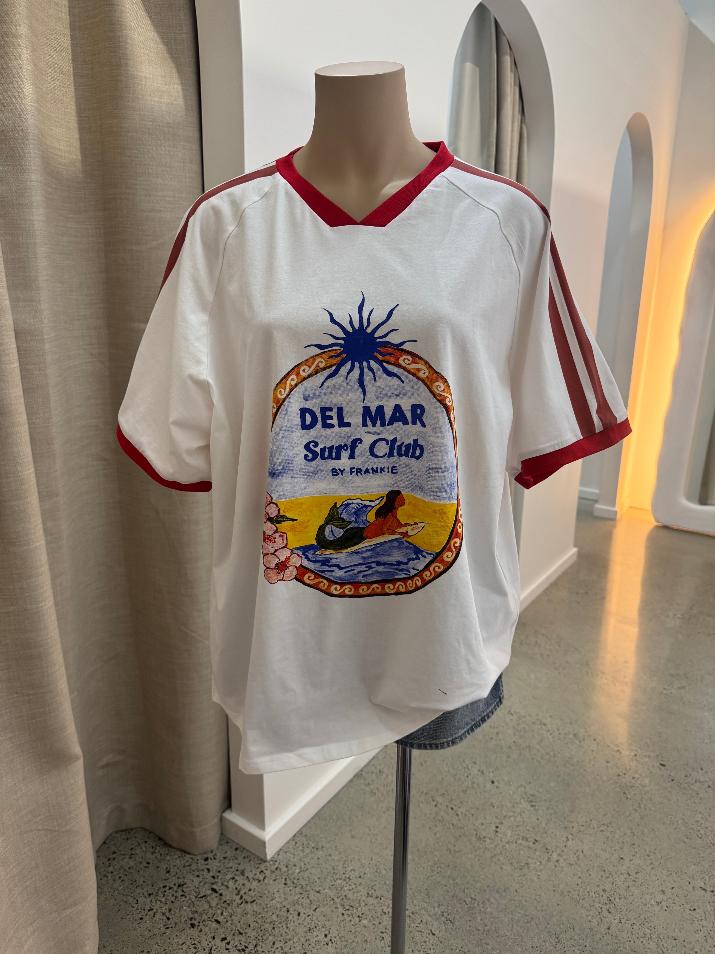 BY FRANKIE / DEL MAR SURF CLUB TEE / 751-39