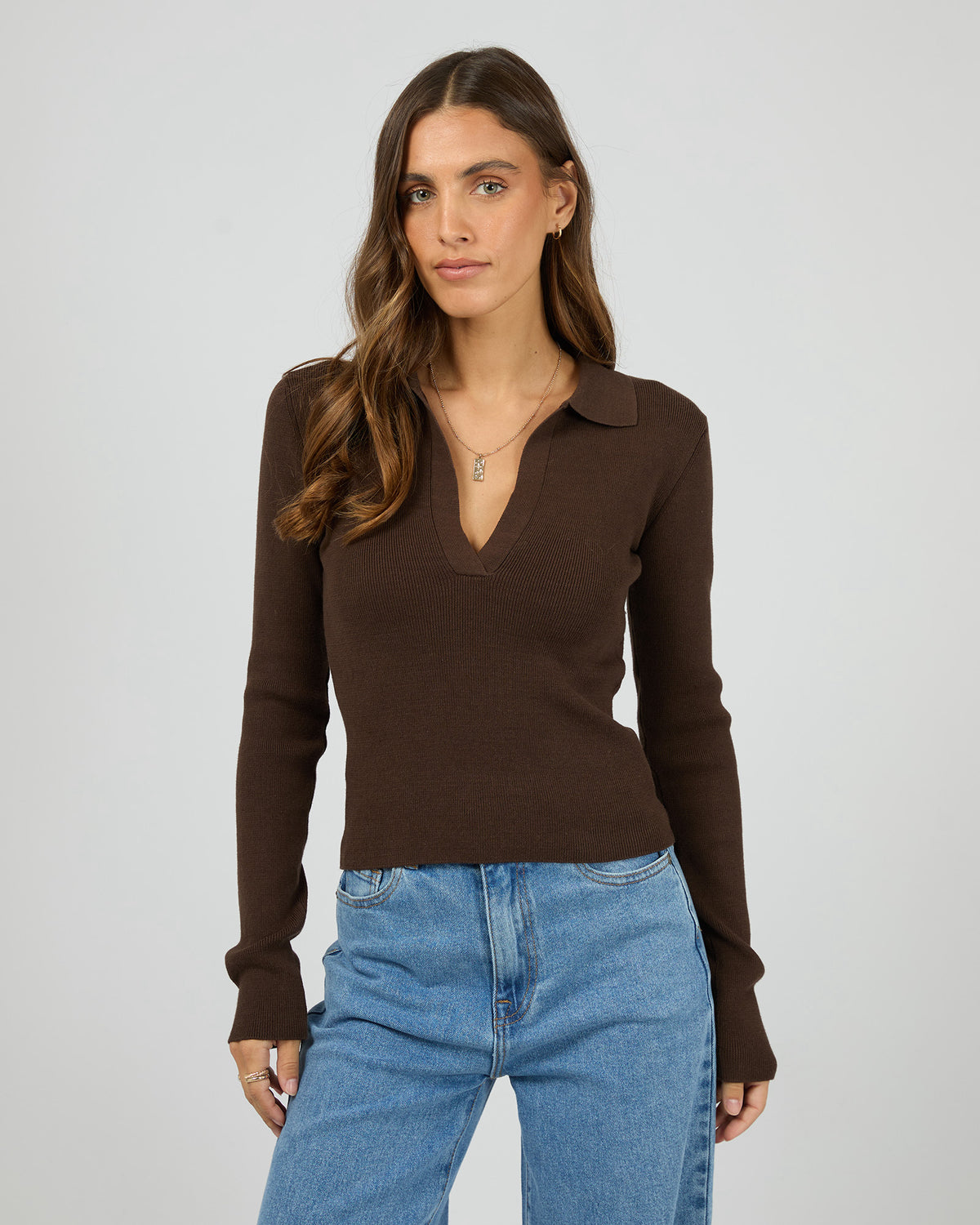 ALL ABOUT EVE / CECILIA KNIT TOP / 6477110