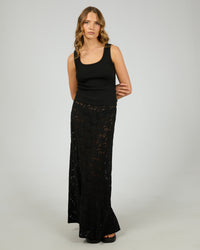 SILENT THEORY / LACE SKIRT / 6076107