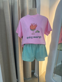 BY FRANKIE/ FLAMING SPICY MARGS/ SHORTS