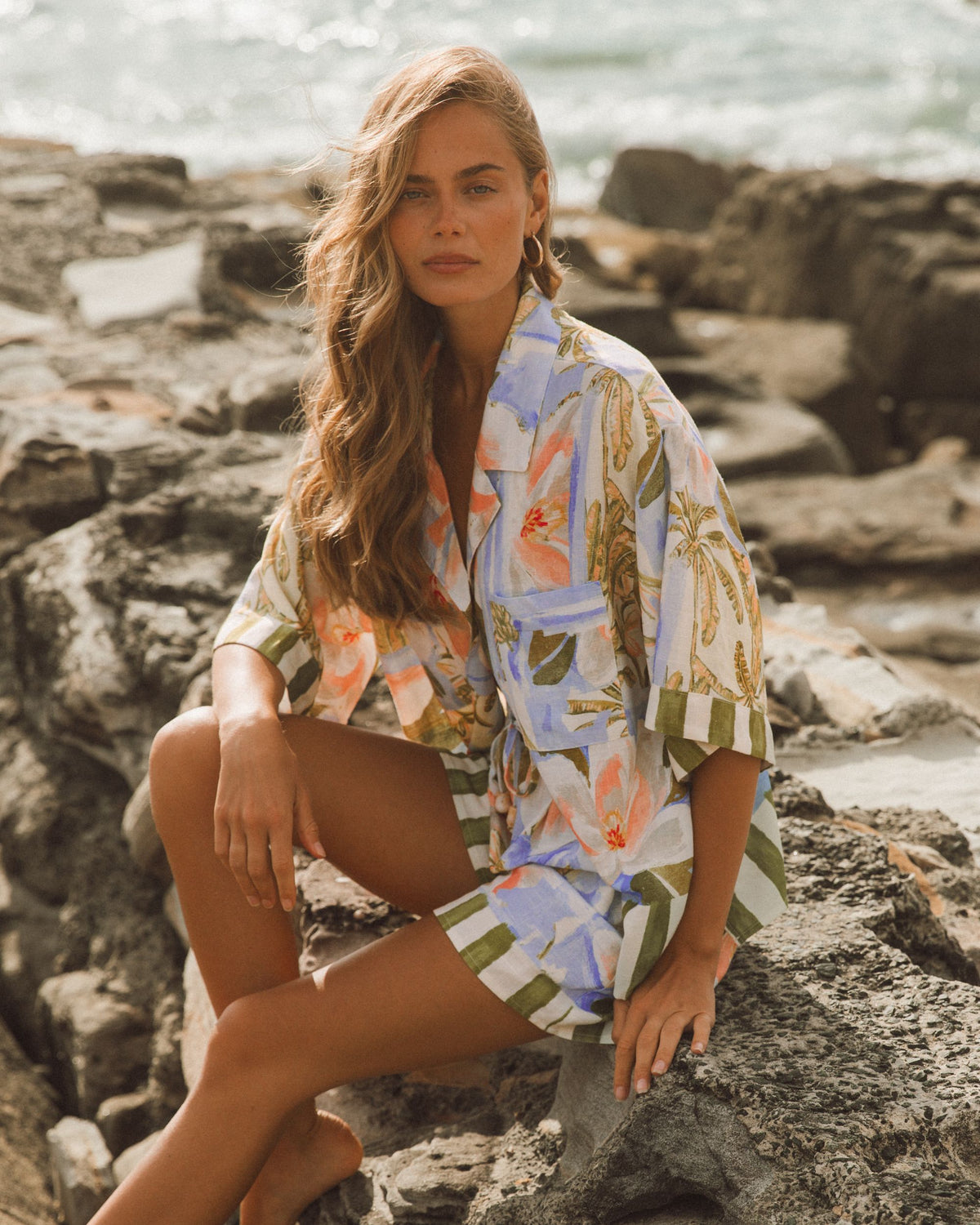 EBBY & I / DELPHINE SHORTS / VVNE11747
