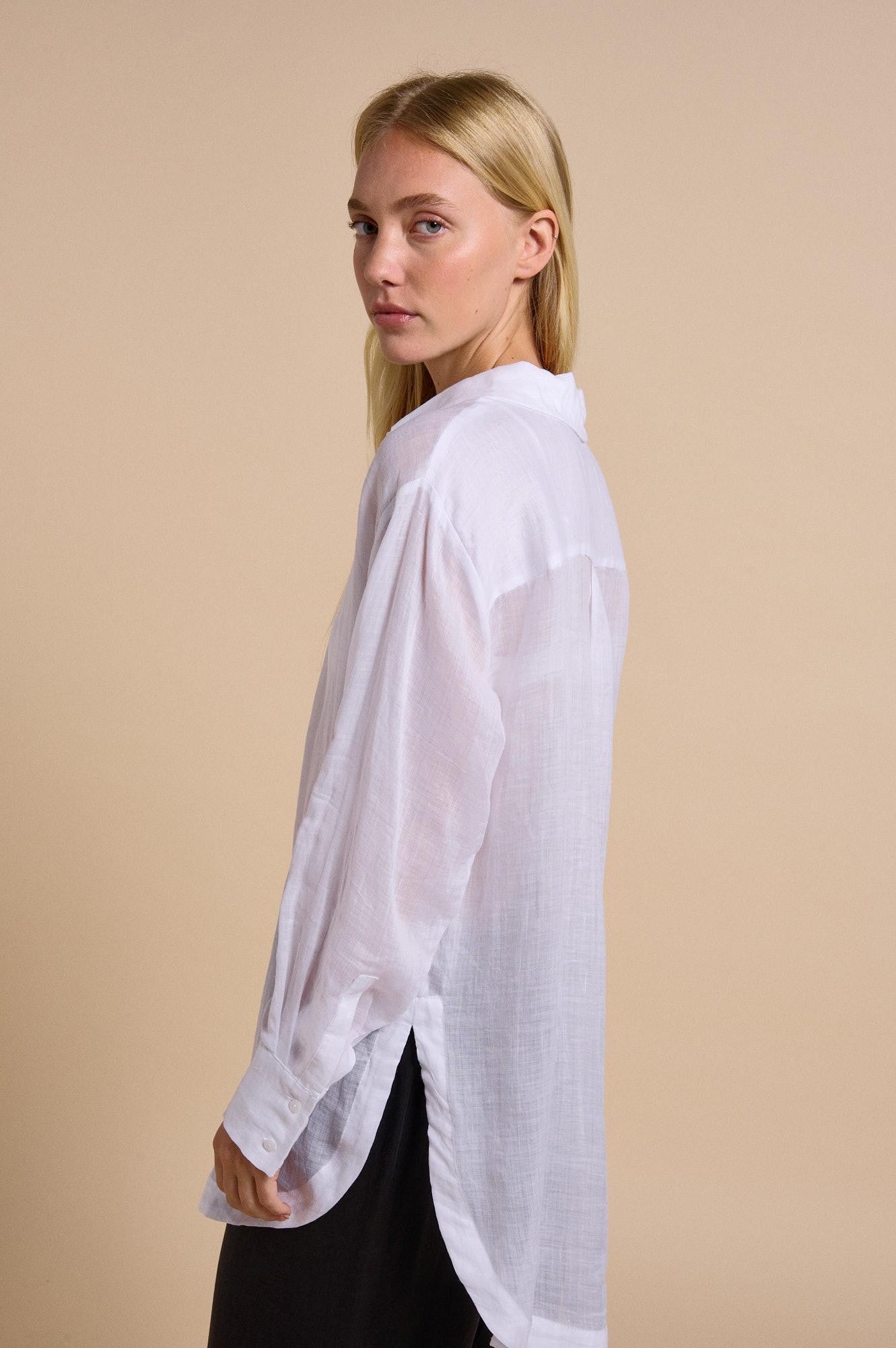 LITTLE LIES / CELINE SHIRT / WHITE / R25122302