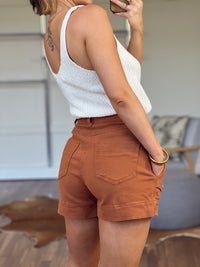 COUNTRY DENIM / MYKOS DENIM SHORT / TAN / CGJ1785S