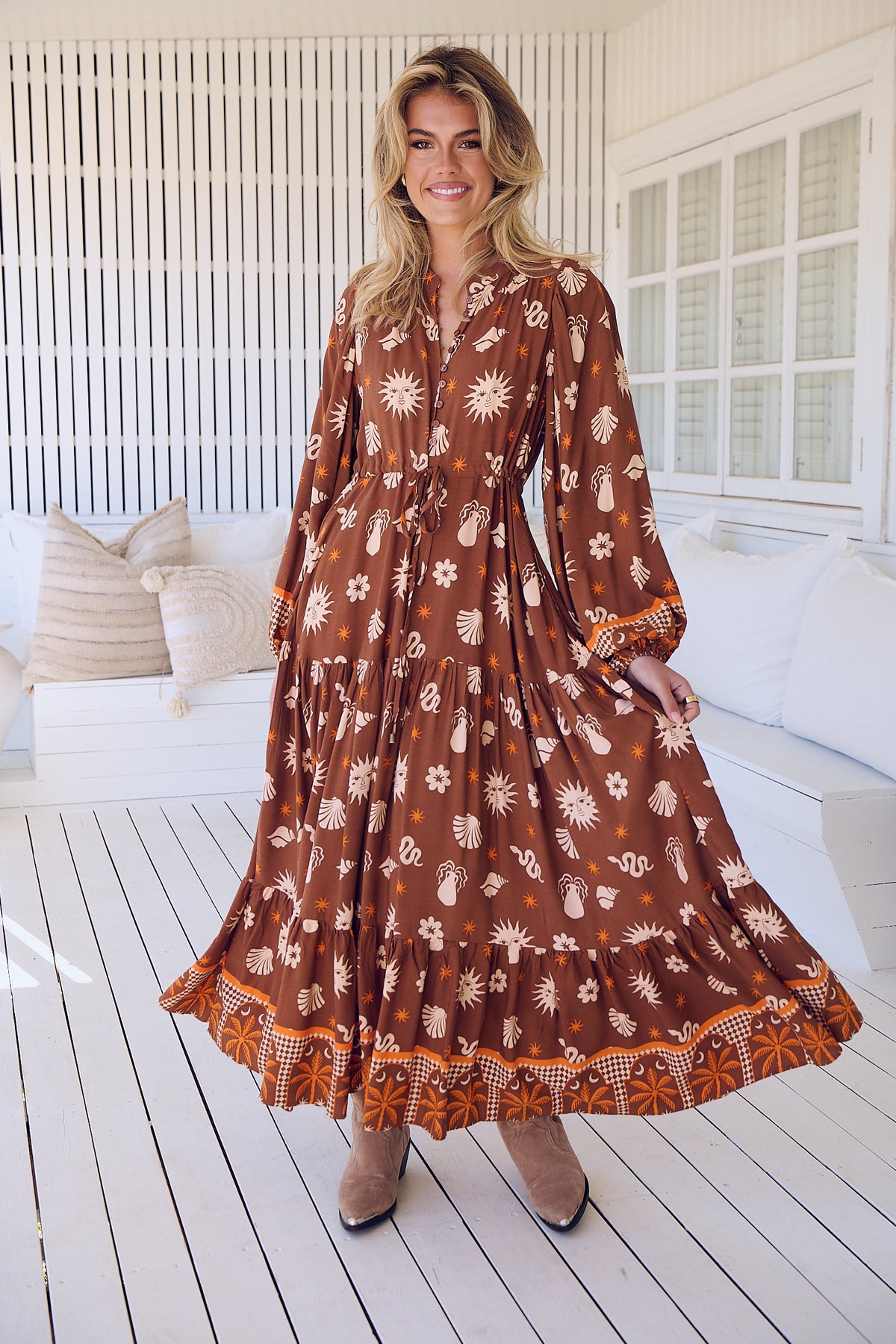 JAASE / DE LA SOL DRESS / JS2023061A