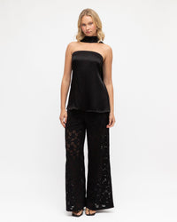 WHITE CLOSET / HOLLYS LACE PANT / BLACK / TF11179