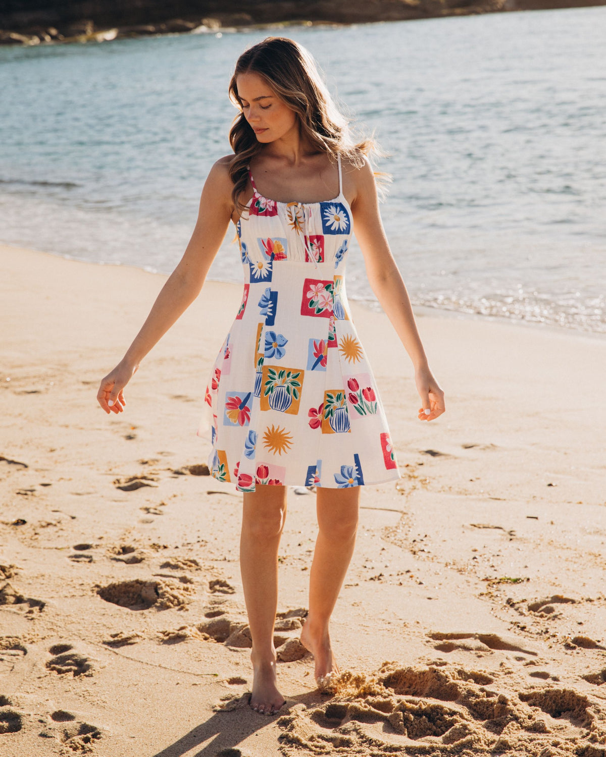 LINEN LUX / BELLE DRESS / VVNE11302