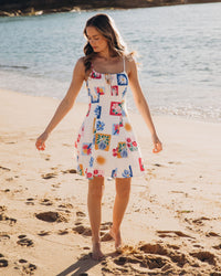 LINEN LUX / BELLE DRESS / VVNE11302