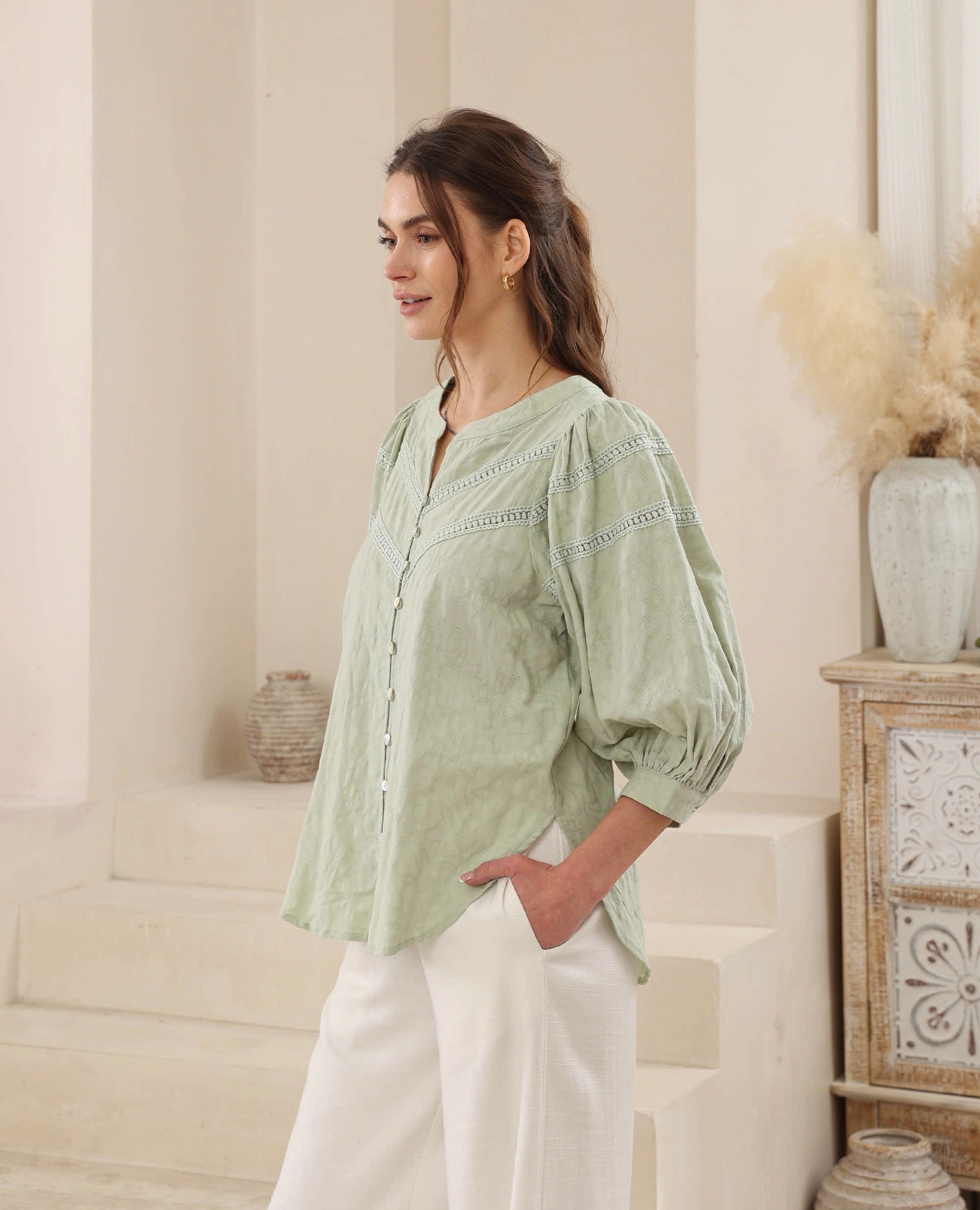 ISRI MAXI / TREE SHIRT / 202499-5