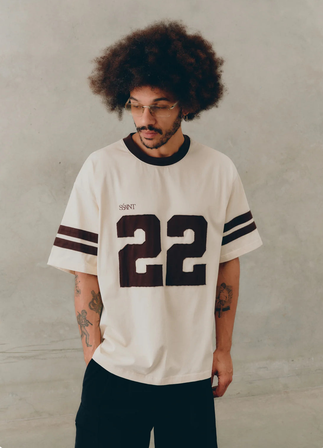 SSAINTS / 22 CREAM / TEE