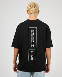 SILENT THEORY / WELD TEE BLACK / 4076025.WBLK