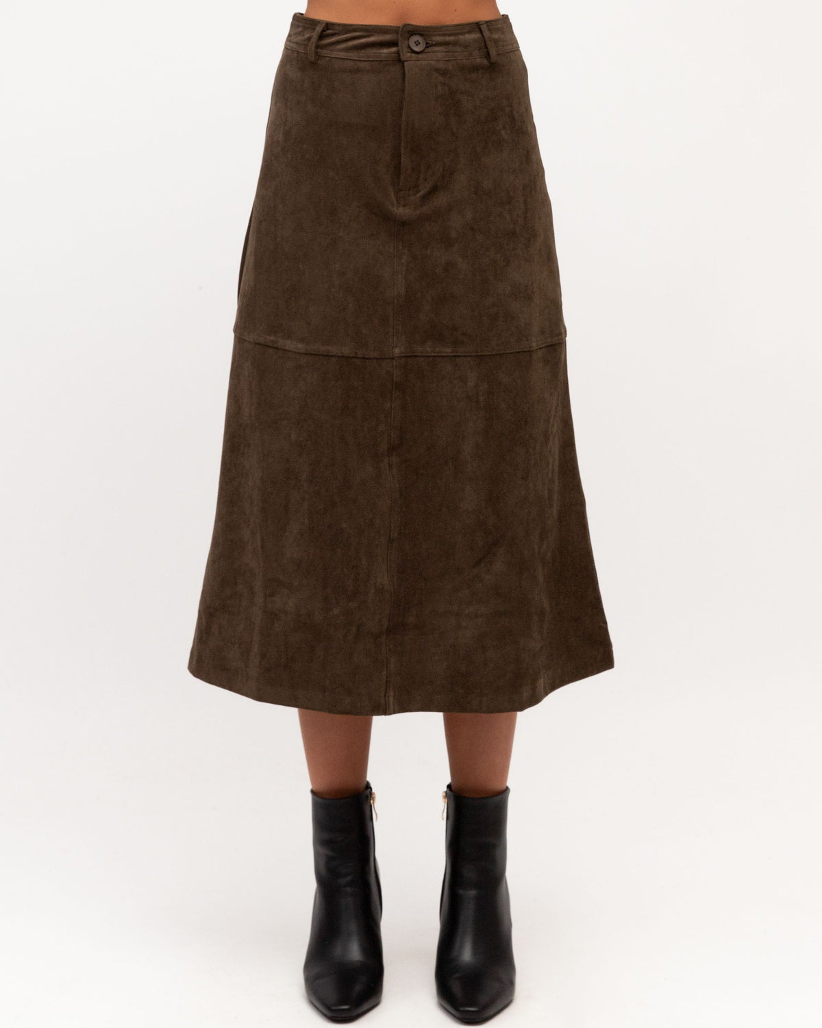 EBBY & I / SKIES SUEDE SKIRT / VV12069