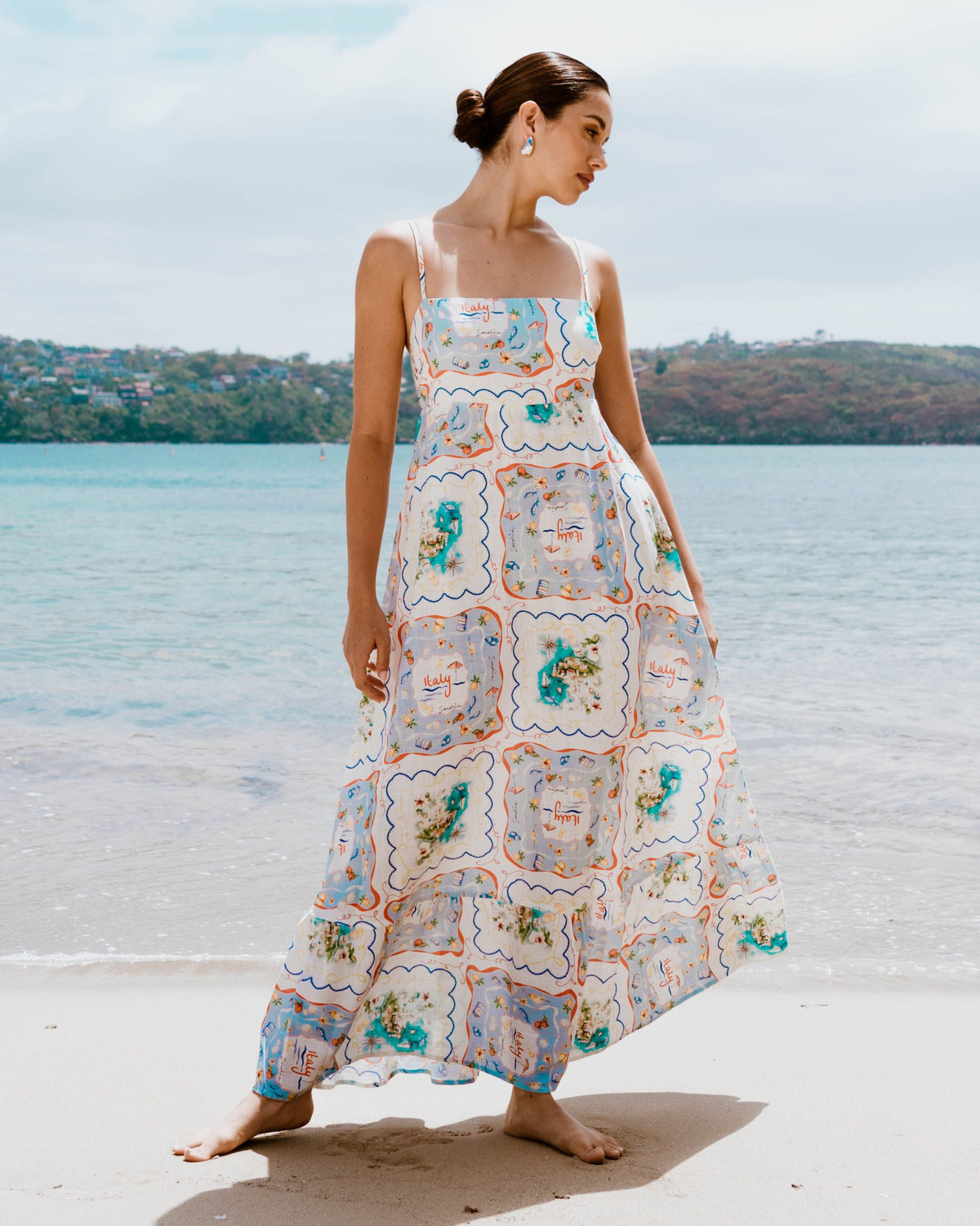 WHITE CLOSET / LUCIA MAXI DRESS