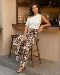 PAPER HEART / WHITLEY FLOWER PANT  / PHE11054-6