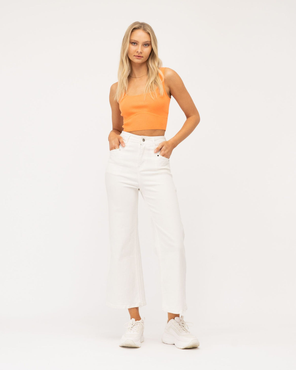 PAPER HEART / ROLLIN JEAN / WHITE / PH8467