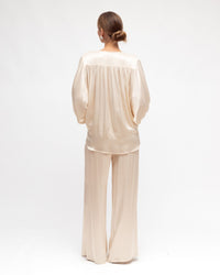 WHITE CLOSET / HERA DRAPE TOP / CREAM / TF7205-100