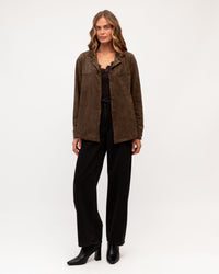 EBBY & I / SKIES SUEDE JACKET / VV12070