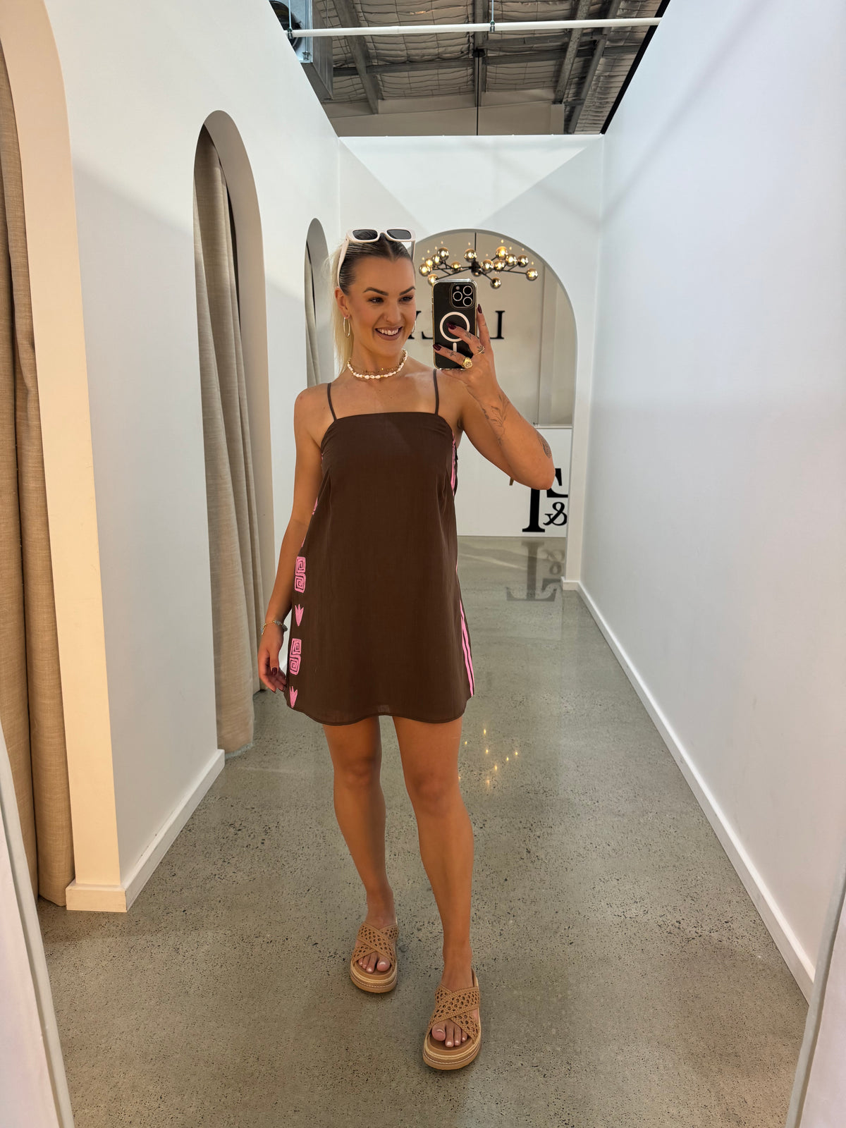 BY FRANKIE / CHOC SWING DRESS / 1058-102