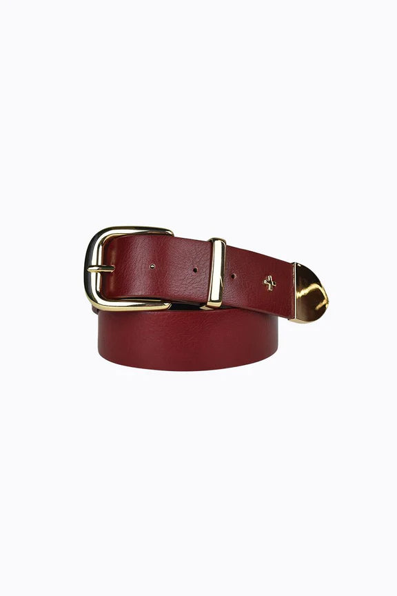 PETA+ JAIN / MAISIE BELT / BURGUNDY