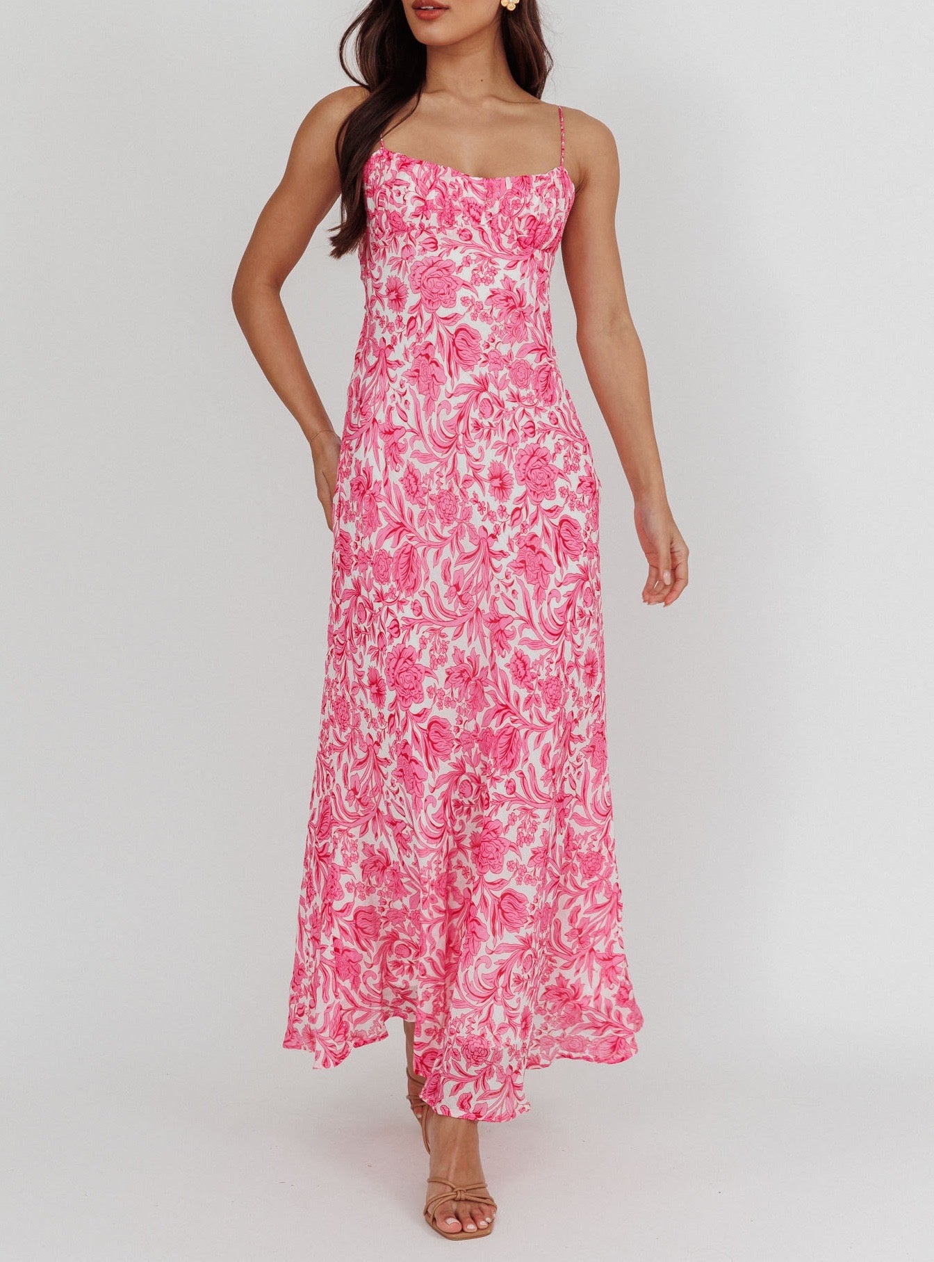 SAINTS & SECRETS / BLOSSUM DRESS / 64147B36