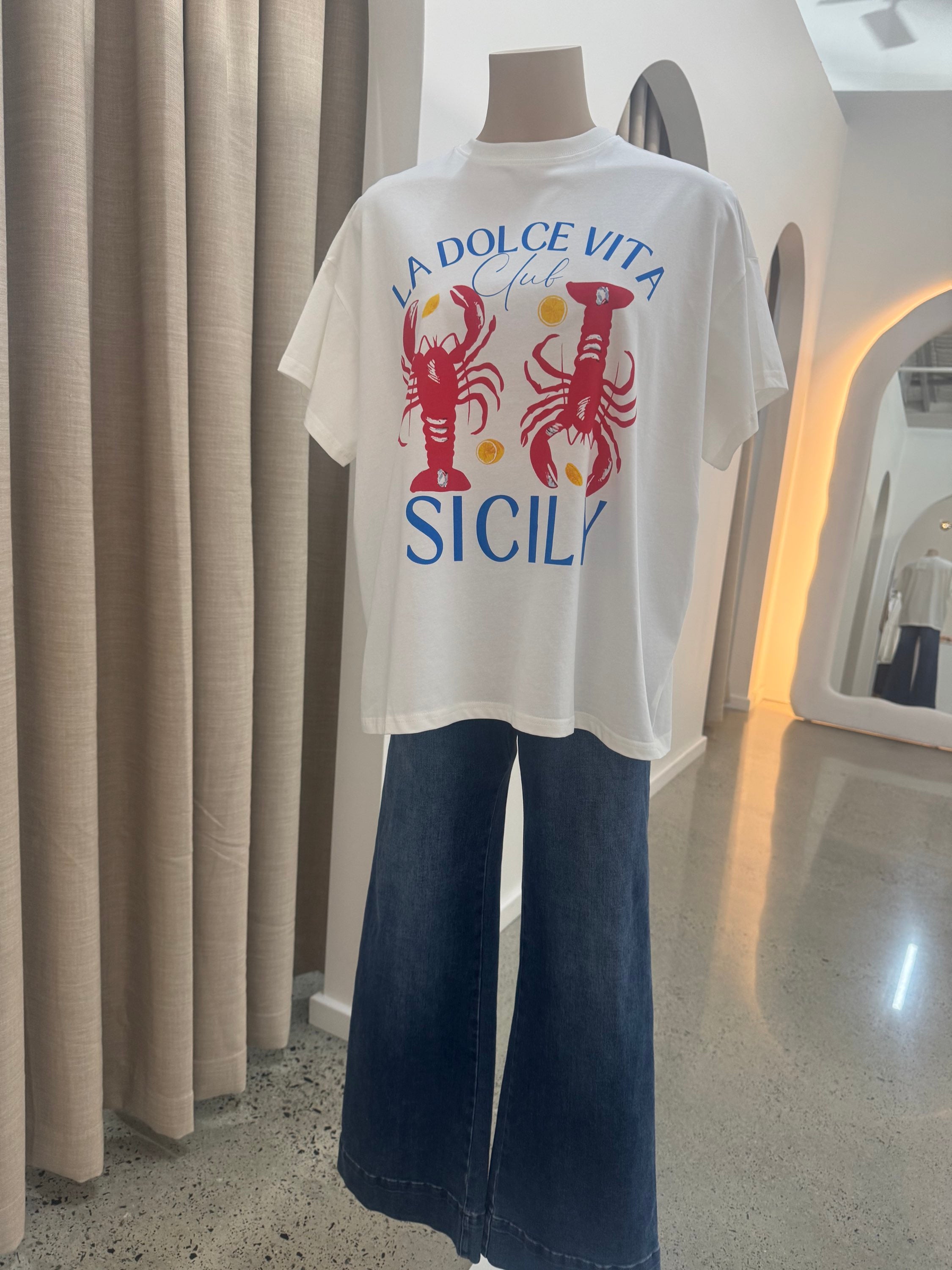 BY FRANKIE / LA DOLCE VITA CLUB / TEE / 618-1T