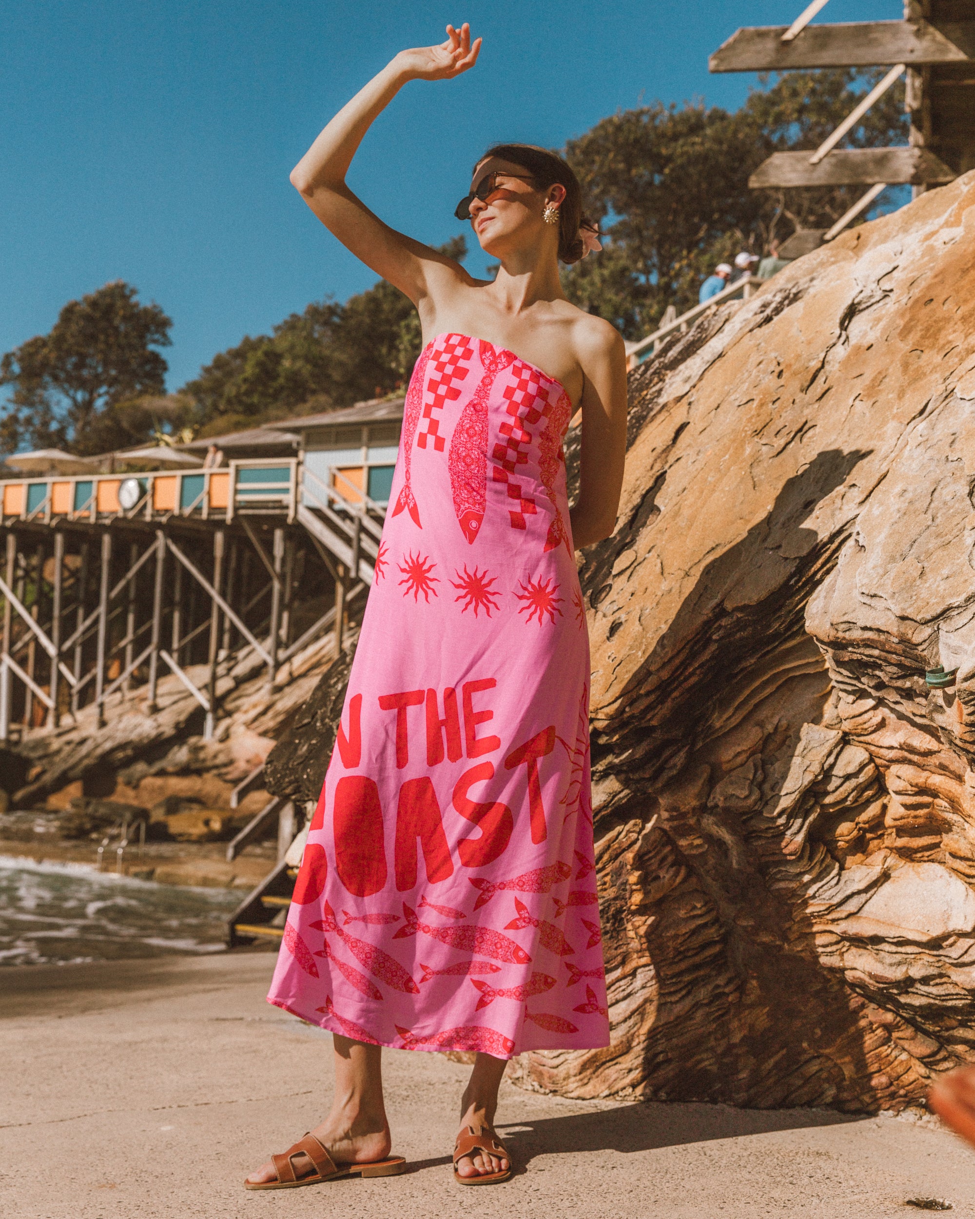 PAPER HEART / ON THE COAST DRESS / PHE12953L-1