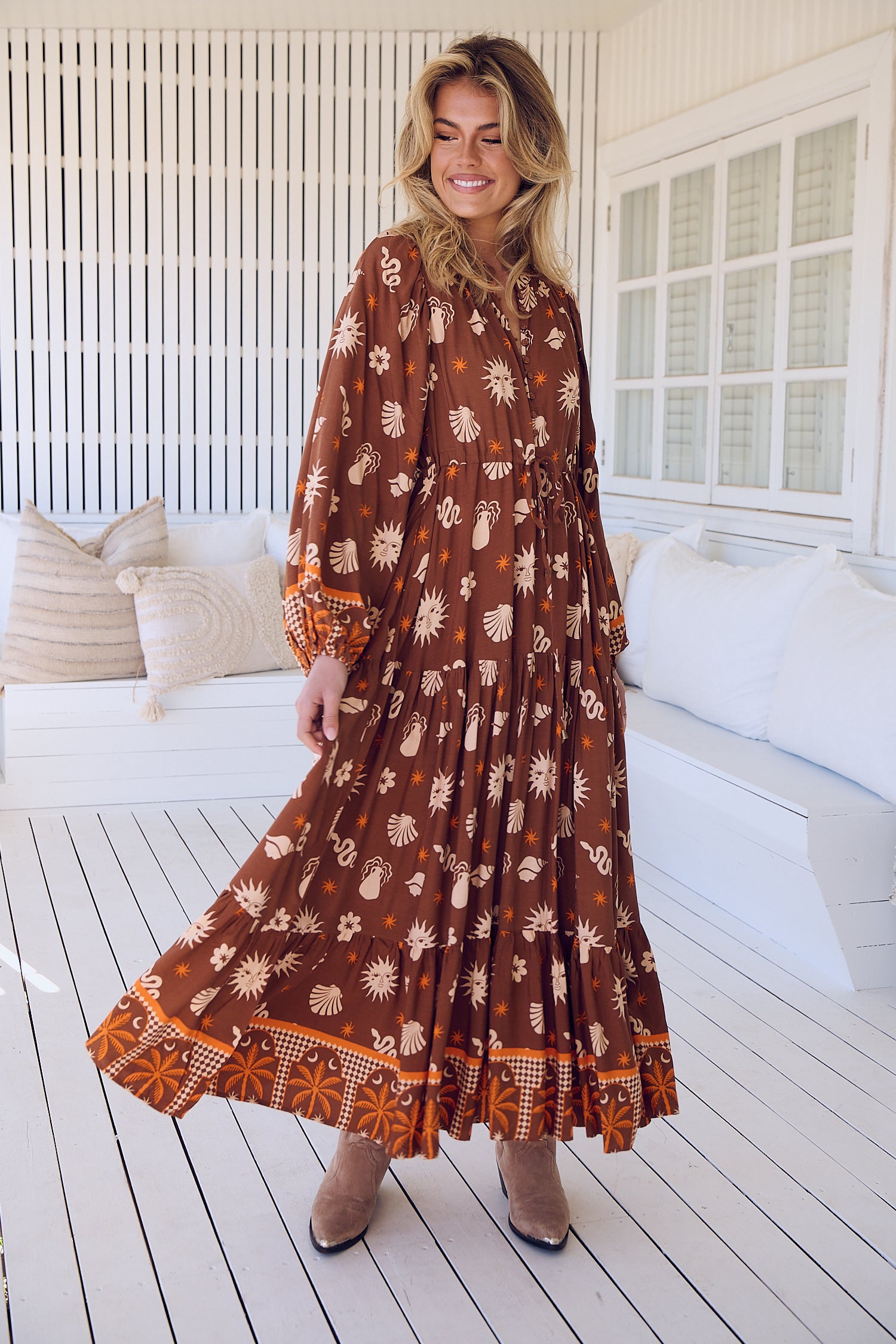 JAASE / DE LA SOL DRESS / JS2023061A