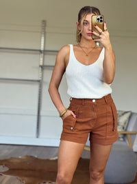 COUNTRY DENIM / MYKOS DENIM SHORT / TAN / CGJ1785S